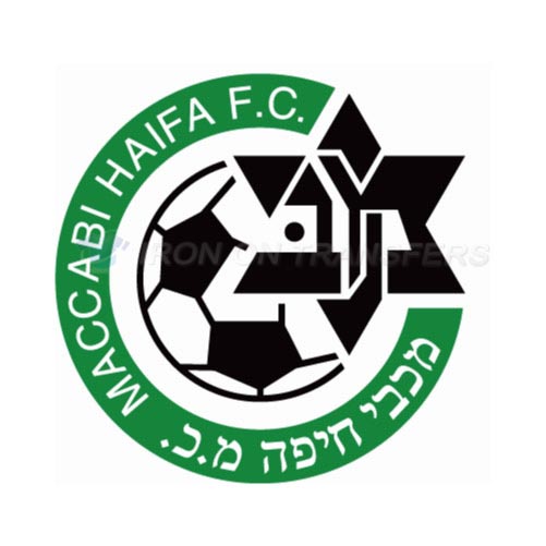 Maccabi Haifa Iron-on Stickers (Heat Transfers)NO.8384